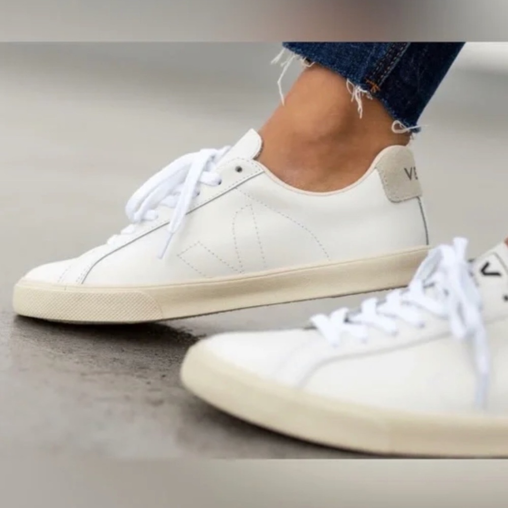 Veja Esplar White Sneakers Shoes Womens 9